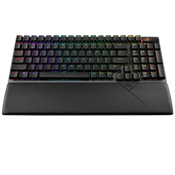 ASUS ROG Strix Scope II 96 Teclado mecánico Inalámbrico gaming Switches ópticos ROG NX Storm RGB Keycaps PBT DoubleShot