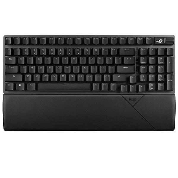 ASUS ROG Strix Scope II 96 Teclado mecánico Inalámbrico gaming Switches ópticos ROG NX Storm RGB Keycaps PBT DoubleShot