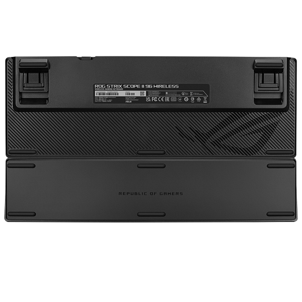 ASUS ROG Strix Scope II 96 Teclado mecánico Inalámbrico gaming Switches ópticos ROG NX Storm RGB Keycaps PBT DoubleShot
