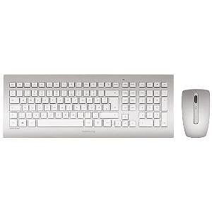 Cherry DW 8000 plateado  Kit de teclado y ratón
