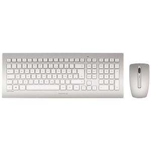 Cherry DW 8000 plateado  Kit de teclado y ratón