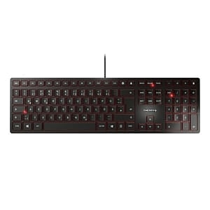 Cherry KC 6000 Slim Ultraplano Negro  Teclado