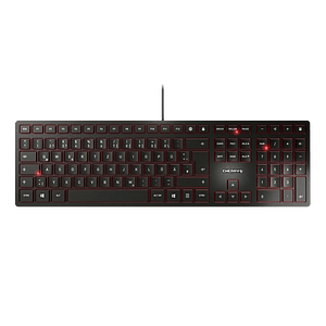 Cherry KC 6000 Slim Ultraplano Negro  Teclado