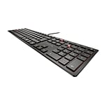 Cherry KC 6000 Slim Ultraplano Negro  Teclado
