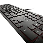 Cherry KC 6000 Slim Ultraplano Negro  Teclado