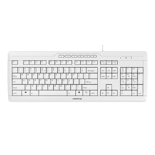 Cherry Stream 30 Blanco  Teclado