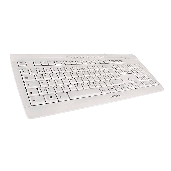 Cherry Stream 30 Blanco  Teclado