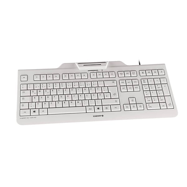 Cherry KC 1000 SC  Lector DNIe Blanco  Teclado