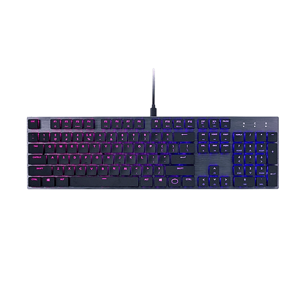 Cooler Master SK650 switch red  Teclado