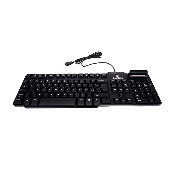 CoolBox TEC02DNI con lector DNIe y SmartCard USB  Teclado