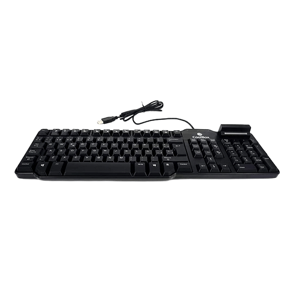 CoolBox TEC02DNI con lector DNIe y SmartCard USB  Teclado