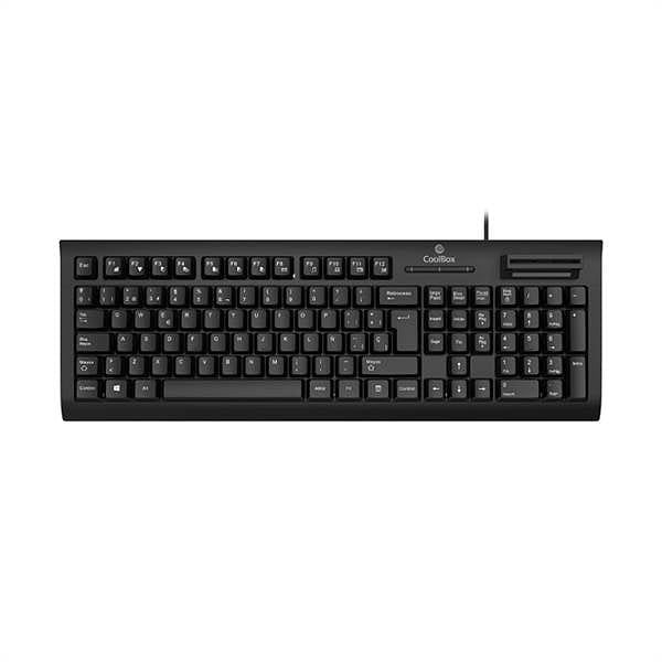 CoolBox Teclado USB con lector DNIe y SmartCard integrado