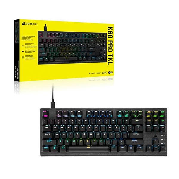 Corsair K60 RGB PRO TKL OPX  Teclado