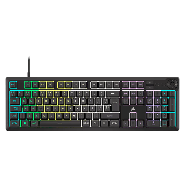 Corsair K55 CORE RGB Negro  Teclado gaming