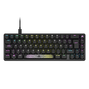 Corsair K65 Pro Mini RGB 65 Negro OPX  Teclado Gaming ÓpticoMecánico