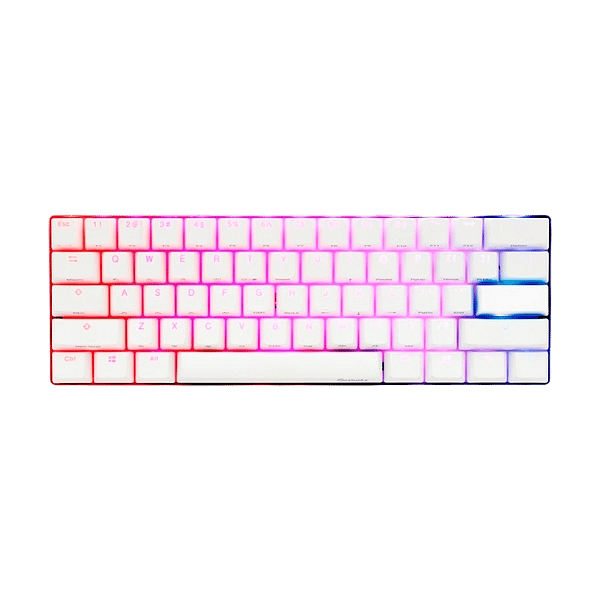 Ducky One 2 Mini Pure White RGB MX Brown Layout PT  Teclado