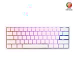 Ducky One 2 Mini Pure White RGB MX Brown Layout PT  Teclado