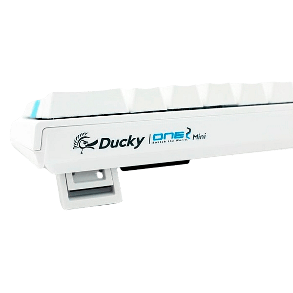 Ducky One 2 Mini Pure White RGB MX Brown Layout PT  Teclado