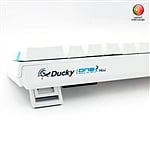 Ducky One 2 Mini Pure White RGB MX Brown Layout PT  Teclado