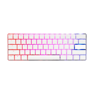 Ducky One 2 Mini Pure White RGB MX Blue Layout PT  Teclado