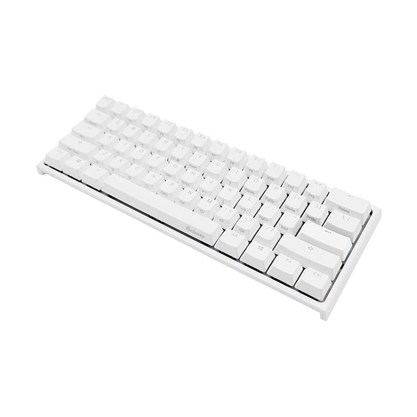 Ducky One 2 Mini Pure White RGB MX Blue Layout PT  Teclado