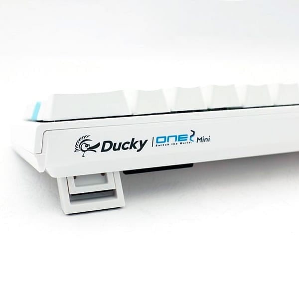 Ducky One 2 Mini Pure White RGB MX Blue Layout PT  Teclado