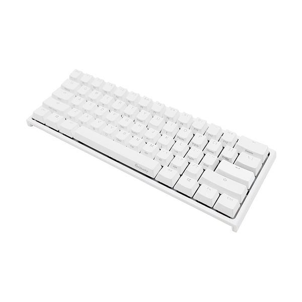 Ducky One 2 Mini Pure White RGB MX Red Layout ES  Teclado