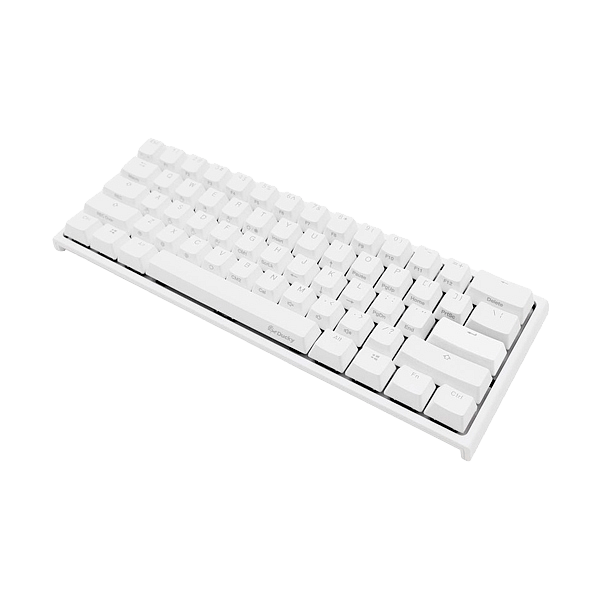 Ducky One 2 Mini Pure White RGB MX Red Layout ES  Teclado