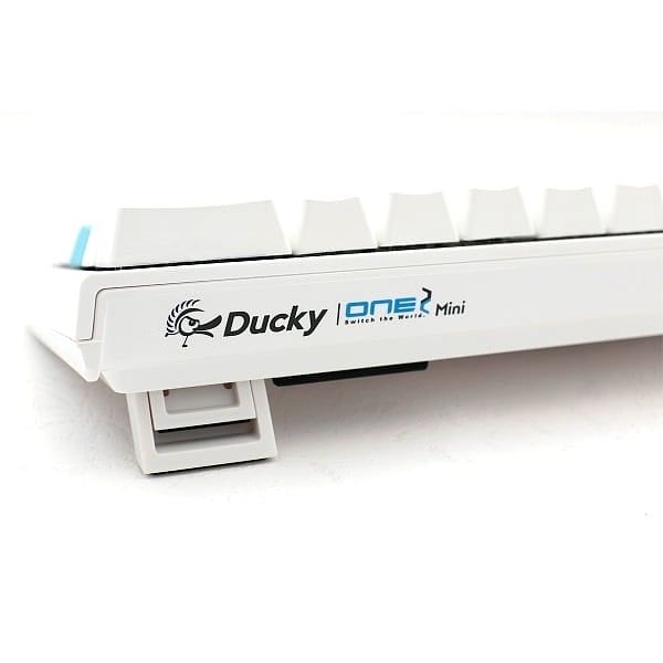 Ducky One 2 Mini Pure White RGB MX Red Layout ES  Teclado