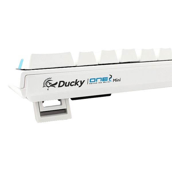 Ducky One 2 Mini Pure White RGB MX Red Layout ES  Teclado