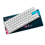 Ducky One 2 Mini Pure White RGB MX Red Layout ES  Teclado