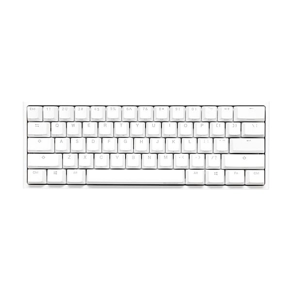 Ducky One 2 Mini Pure White RGB MX Brown Layout ES  Teclado