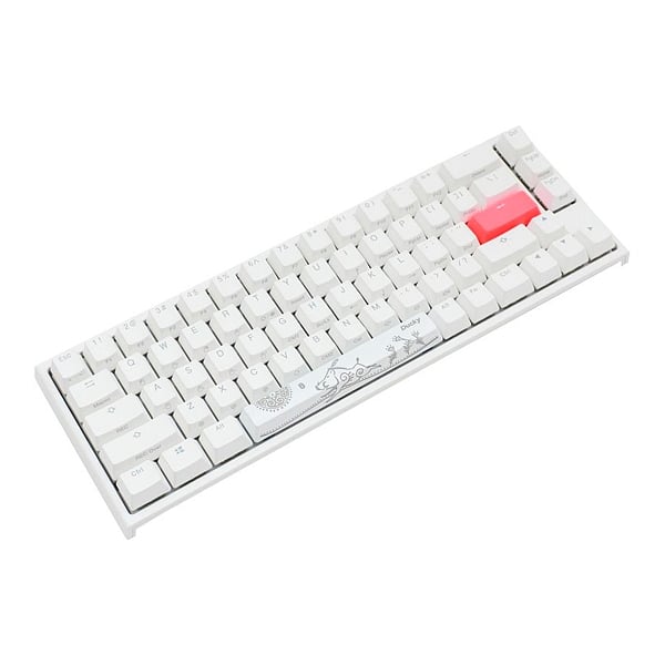 Ducky One 2 SF White RGB MX Brown Layout ES  Teclado