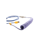 Ducky Premicord Horizon Custom USB C 18mts espiral  Cable