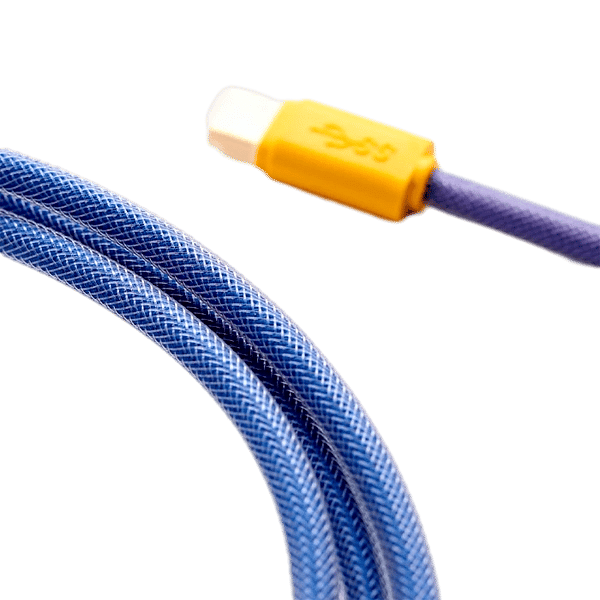 Ducky Premicord Horizon Custom USB C 18mts espiral  Cable