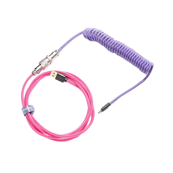 Ducky Premicord Joker Custom USB C 18mts espiral  Cable