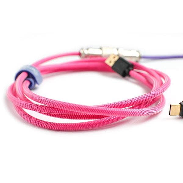 Ducky Premicord Joker Custom USB C 18mts espiral  Cable