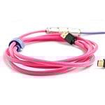 Ducky Premicord Joker Custom USB C 18mts espiral  Cable