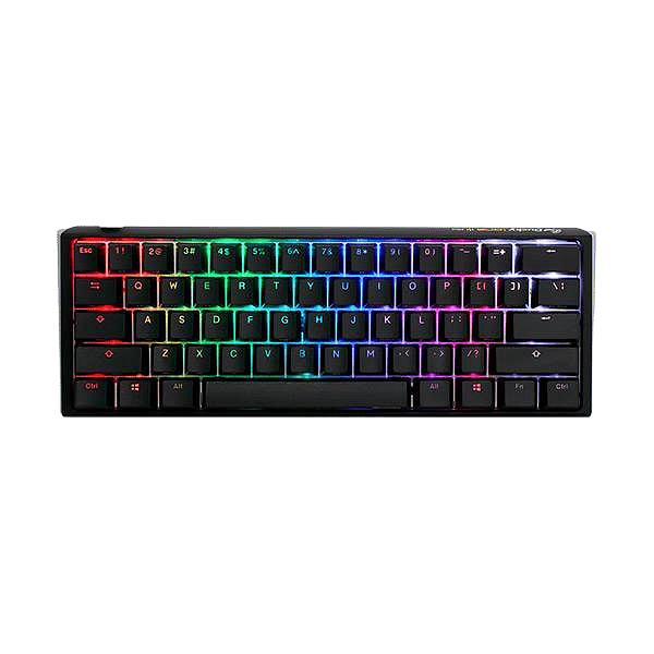 Ducky ONE 3 Classic Mini 60 Hotswappable MXSilent Red RGB PBT  Teclado