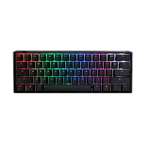 Ducky ONE 3 Classic Mini 60 Hotswappable MXSilent Red RGB PBT  Teclado