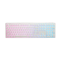 Ducky ONE 3 Classic Full-Size Pure White Hot-swappable MX-Red RGB PBT - Teclado