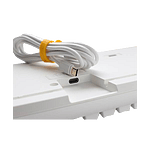 Ducky ONE 3 Classic FullSize Pure White Hotswappable MXRed RGB PBT  Teclado Ducky ONE 3 Classic FullSize Pure White Hotswappable MXRed RGB PBT  Teclado