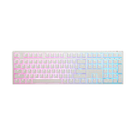 Ducky ONE 3 Classic FullSize Pure White Hotswappable MXClear RGB PBT  Teclado Ducky ONE 3 Classic FullSize Pure White Hotswappable MXClear RGB PBT  Teclado