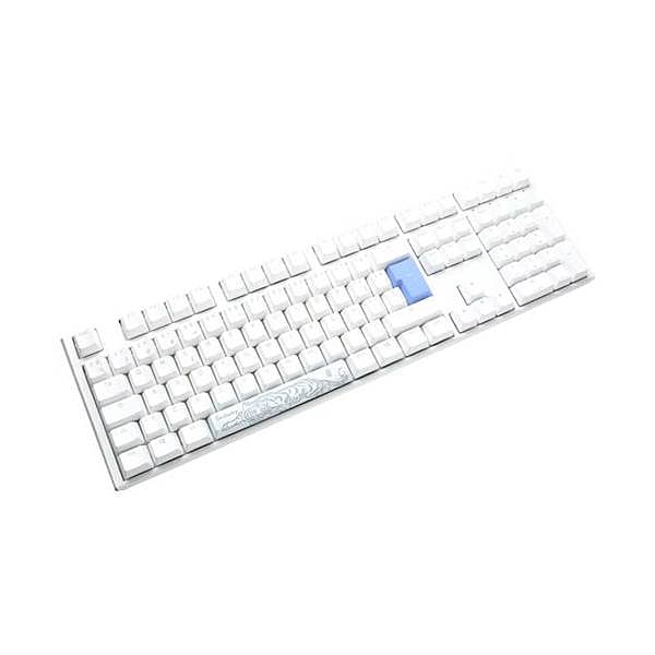 Ducky ONE 3 Classic FullSize Pure White Hotswappable MXSilent Red RGB PBT  Teclado