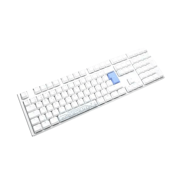 Ducky ONE 3 Classic FullSize Pure White Hotswappable MXSilent Red RGB PBT  Teclado