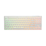 Ducky ONE 3 Classic TKL Pure White Hotswappable MXRed RGB PBT  Teclado Ducky ONE 3 Classic TKL Pure White Hotswappable MXRed RGB PBT  Teclado