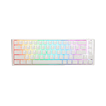 Ducky ONE 3 Classic SF 65% Pure White Hot-swappable MX-Silver RGB PBT - Teclado