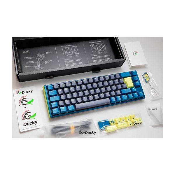 Ducky One 3 Daybreak SF 65 Hotswappable MXBlue RGB PBT  Teclado