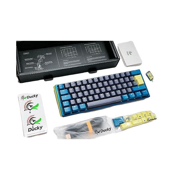 Ducky One 3 Daybreak Mini 60 Hotswappable MXRed RGB PBT  Teclado