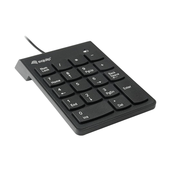 Equip teclado numerico USB negro  Teclado